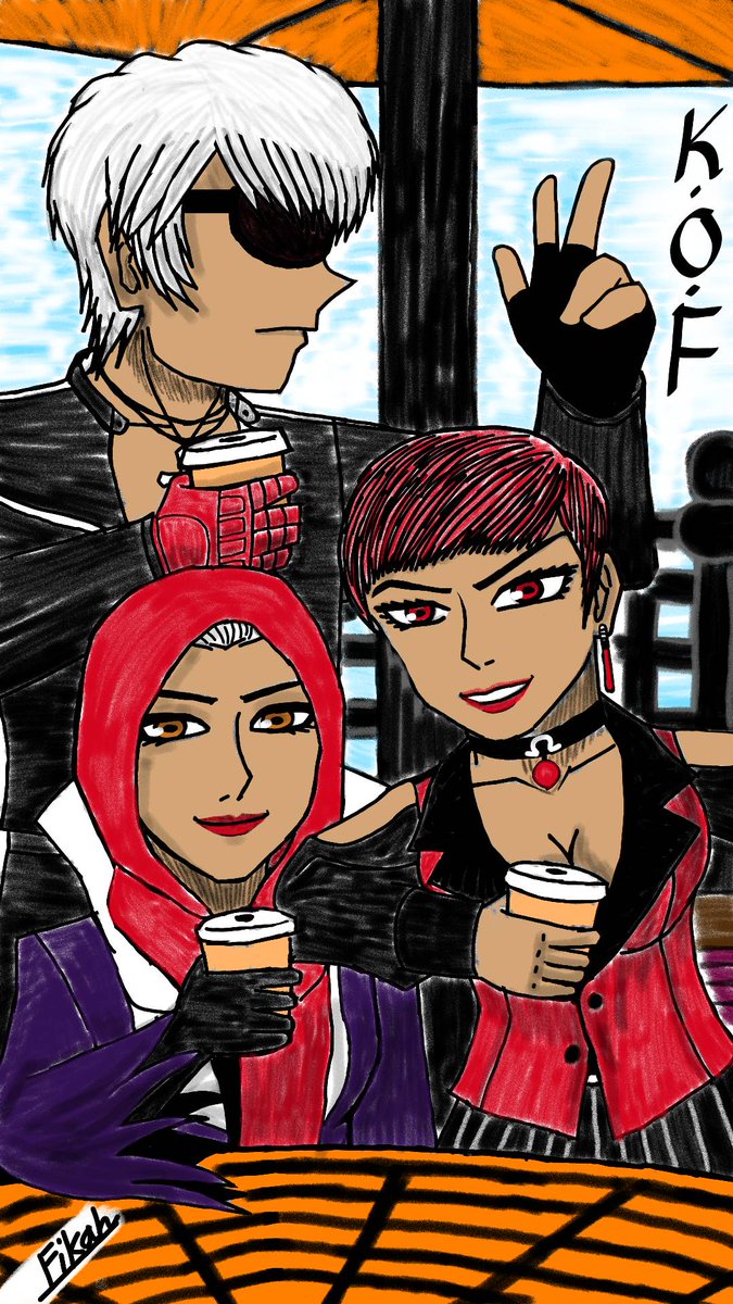 SyafiqahHajimee's tweet photo. Drink coffee ☕☕☕
#k #kdash #najdkof #vicekof #coffee #brownskin #snk #snkkof #snkjapan #snkneogeo #neogeo #kof #thekingoffighters #kingoffighters #kofxiv #kof14 #kofxv #kof15 #anime #animelovers #animedrawing #animeart #art #art🎨 #drawings #sonysketch https://t.co/Xg3jYMr4f6