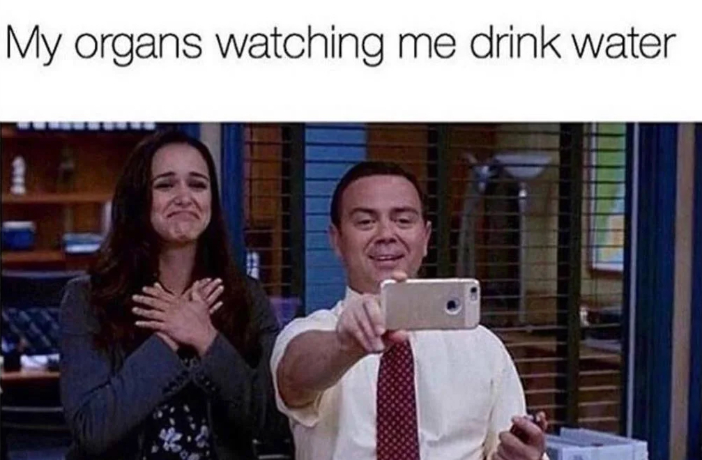 Element_Cert's tweet image. Friendly reminder to drink your water today! (and make sure it’s free of contaminants with Element Certified 😉)

#water #health #testyourwater #memes 

elementcertified.com