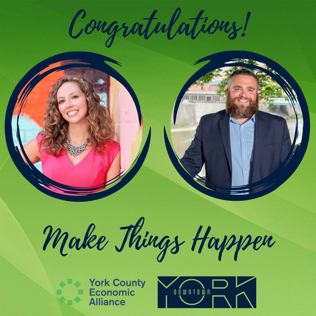 The YCEA is proud to announce the elevation of two key leadership positions. 

Silas Chamberlin, PhD, will be elevated to the role of Chief Strategy Officer. Katie Mahoney will be elevated to Chief Marketing &amp; Business Development Officer.

Read More: yceapa.org/york-county-ec…