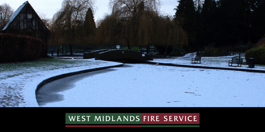 Frozen lakes, ponds, canals and reservoirs can look picturesque, but they can be lethal. There can be no greater warning of this than Sunday’s awful events.

Parents and carers - please remind your children of the dangers of ice. More safety info: wmfs.link/3YgRtLn