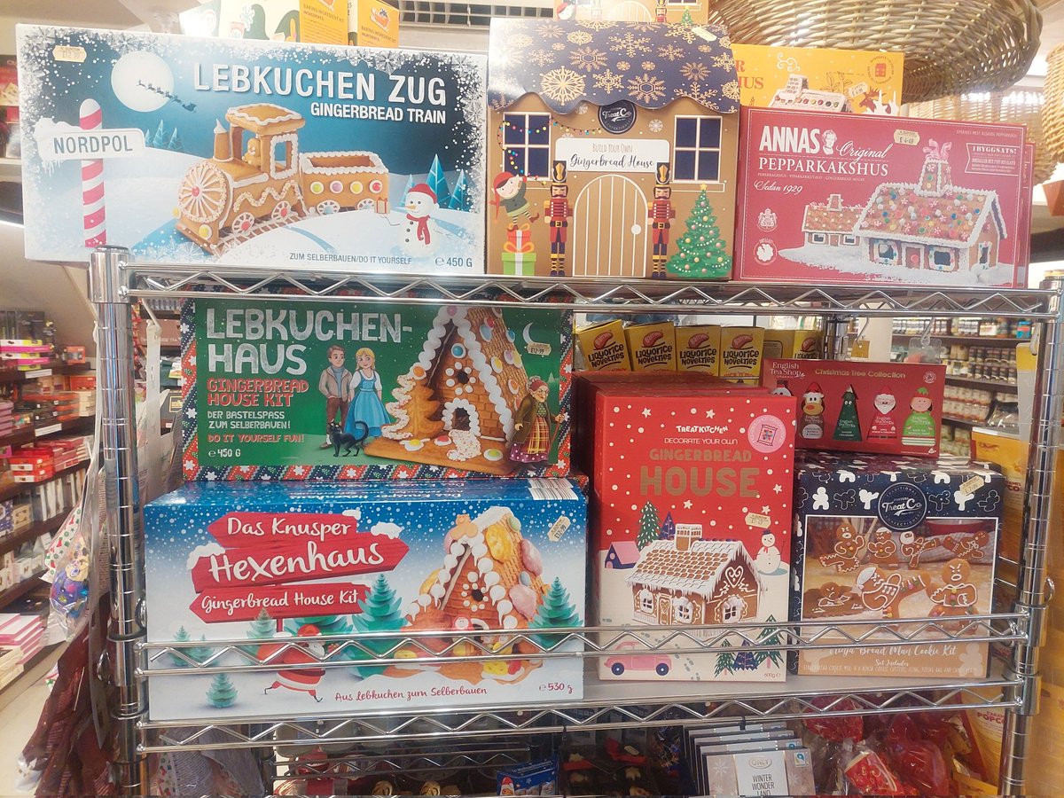 Still looking for a gingerbread house? We have a few left in store and online at guntons.co.uk