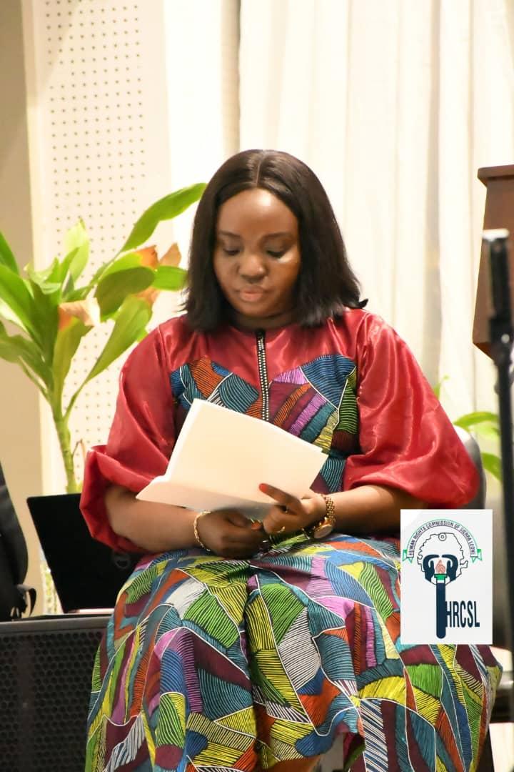 Preparing for the MC role as Principal Public Information Officer of #HumanRightsCommission for the commemoration of #InternationalHumanRightsDay. The local theme was 'Human Rights and Elections." <a href="/SLAWIJ20/">Sierra Leone Association of Women in Journalism</a> <a href="/human_sierra/">HUMAN RIGHTS COMMISSION OF SIERRA LEONE</a>