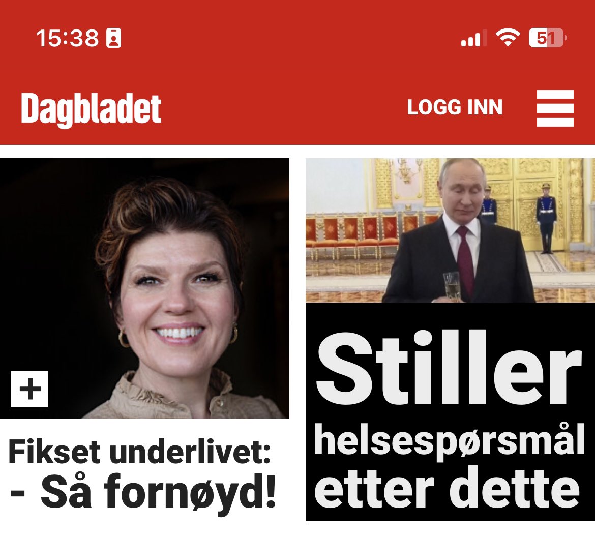 espenlg's tweet photo. Hun er fornøyd, men Dr. Putin viser skepsis 🤷🏼‍♂️ https://t.co/HO1TcX5T9P