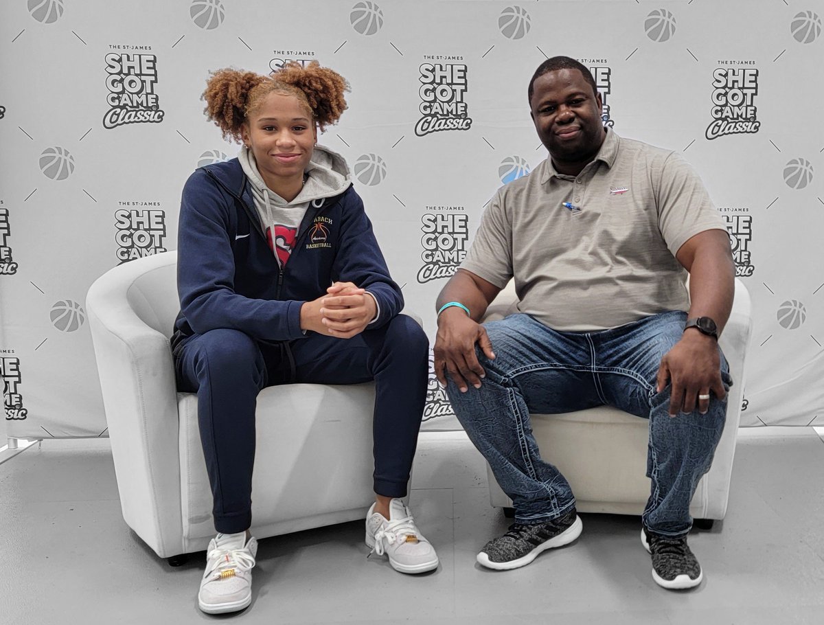CghrMedia's tweet photo. 🏀 #CGHRMedia

#SheGotGameDC

📍 - @TheStJames 

🚨 INTERVIEWS 🚨
#InThePaintWithPete 

I sit down with 2 of the Top Players on the 🌏

@ShabachGirlsBB - 2023 - @lailaReynolds15 - @UFGatorsWBB Signee

@BMacLadyHoops - 2023 - Qadence Samuels @QadenceS - @UConnWBB Signee https://t.co/1oqmzlKRh6