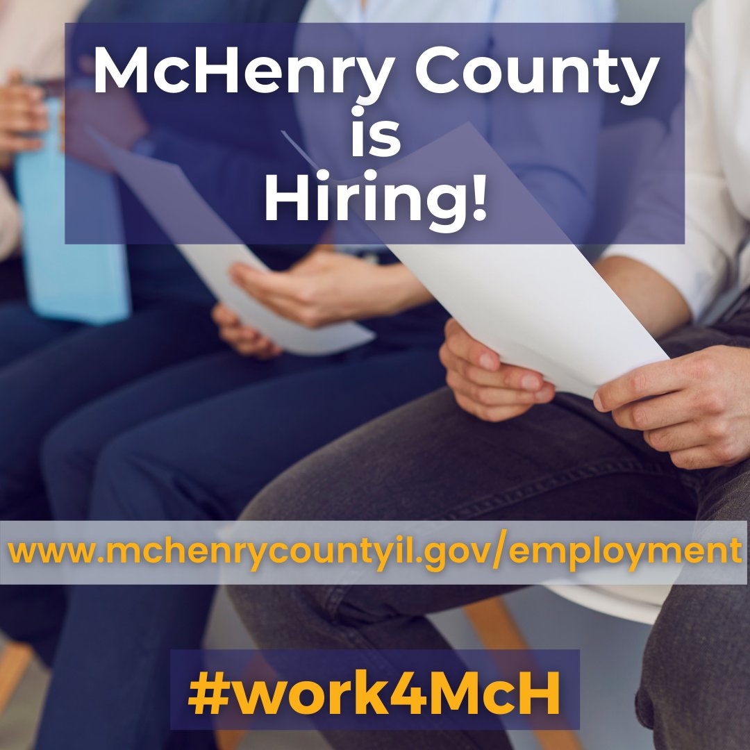 Are you asking Santa Claus for a new job this year? How about a job for a great employer that offers a competitive salary and great benefits? Come work for us! Visit mchenrycountyil.gov/employment to look through open jobs and apply! #work4McH