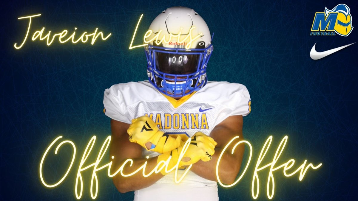 After a great conversation with <a href="/JavidJames8/">Beon_WR</a>  I am blessed to say I have received my 4th offer from <a href="/MUCrusadersFB/">Madonna Football</a> <a href="/CoachHHaygood/">Herb Haygood</a> <a href="/CoachMarrogy/">Nick Marrogy</a> <a href="/DetroitCentral1/">Detroit Central High School</a> <a href="/hitallsohard2/">Coach Macon</a>