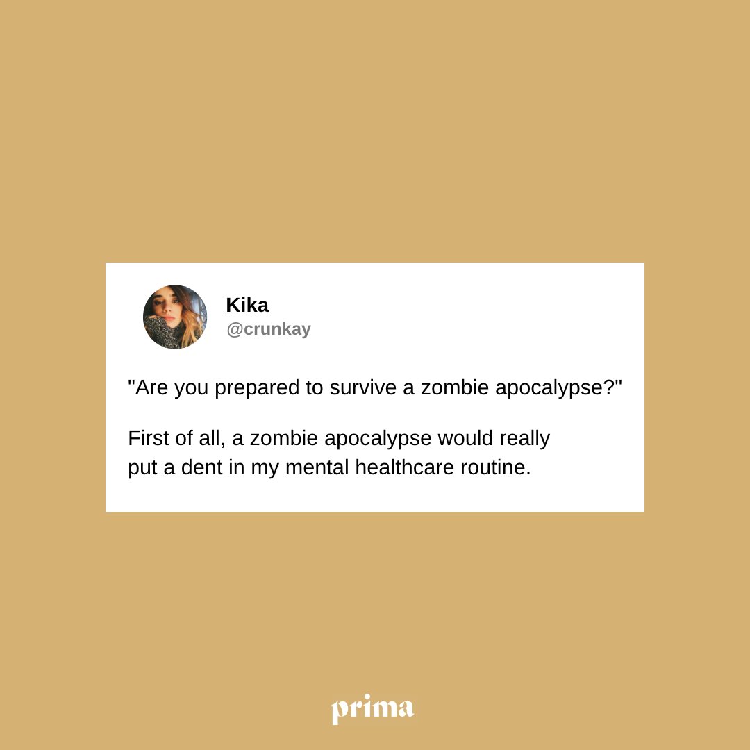 Don't forget tomorrow, December 13th, is your last day to place your Prima order and receive it in time for December 24th...or you know...in case of a #zombieapocalypse 🧟‍♂️ 

#holidays #holidaygifts