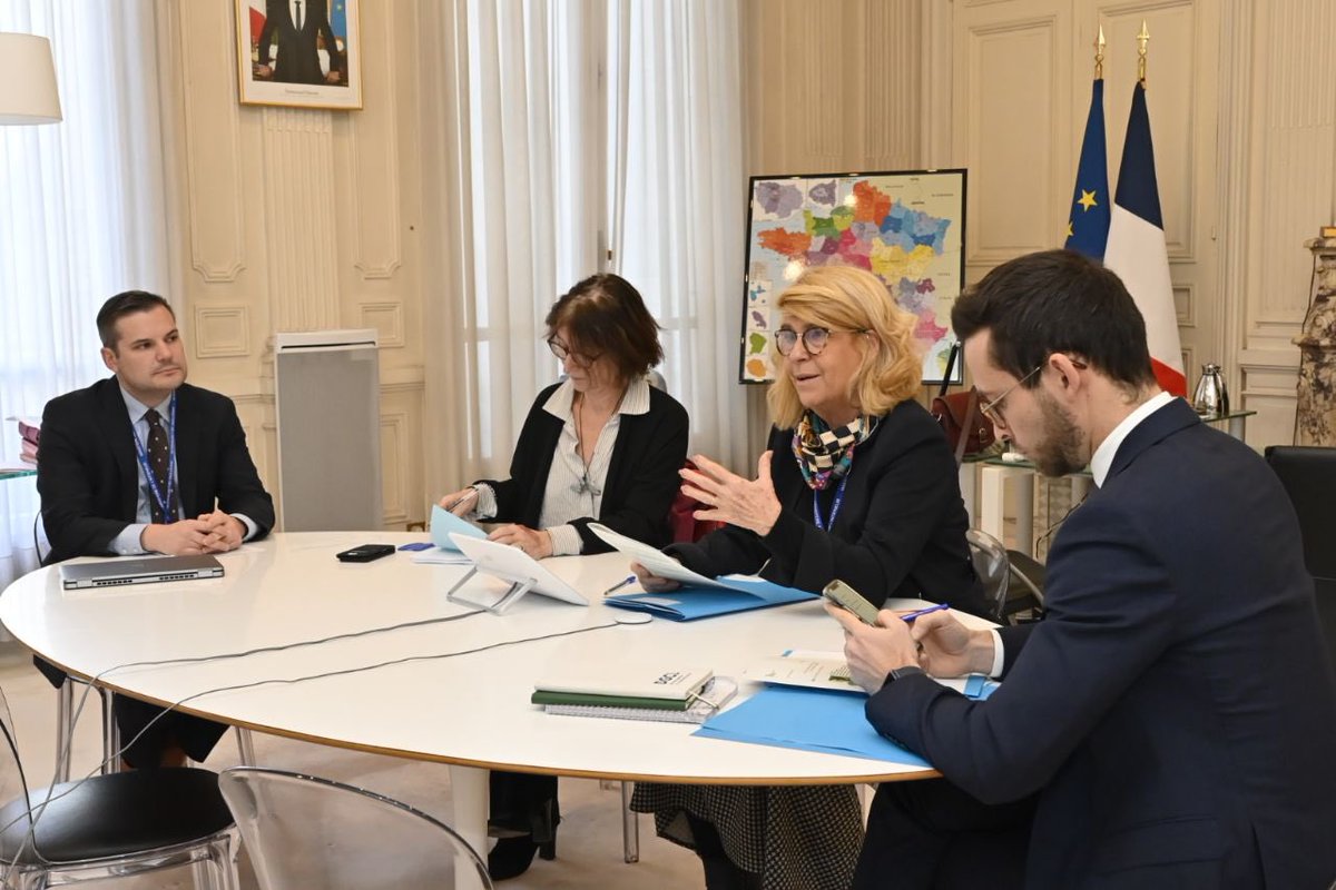 FaureDominique's tweet image. Pour poursuivre la concertation menée par le Gouvernement, j’ai échangé ce matin avec les associations d’élus sur l’organisation en cas de coupures électriques.
Une coopération étroite entre les préfets et les élus locaux est essentielle pour apporter une réponse territorialisée.