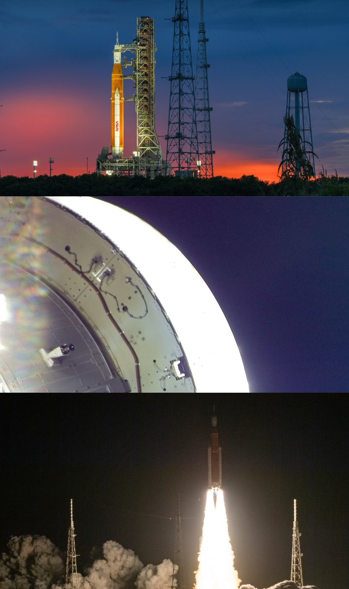LMSpace's tweet image. 🌎            🚀  🌕

We're looking back at some of our favorite photos of @NASA_Orion from the incredible @NASAArtemis mission. 📸Expand an image to see more.