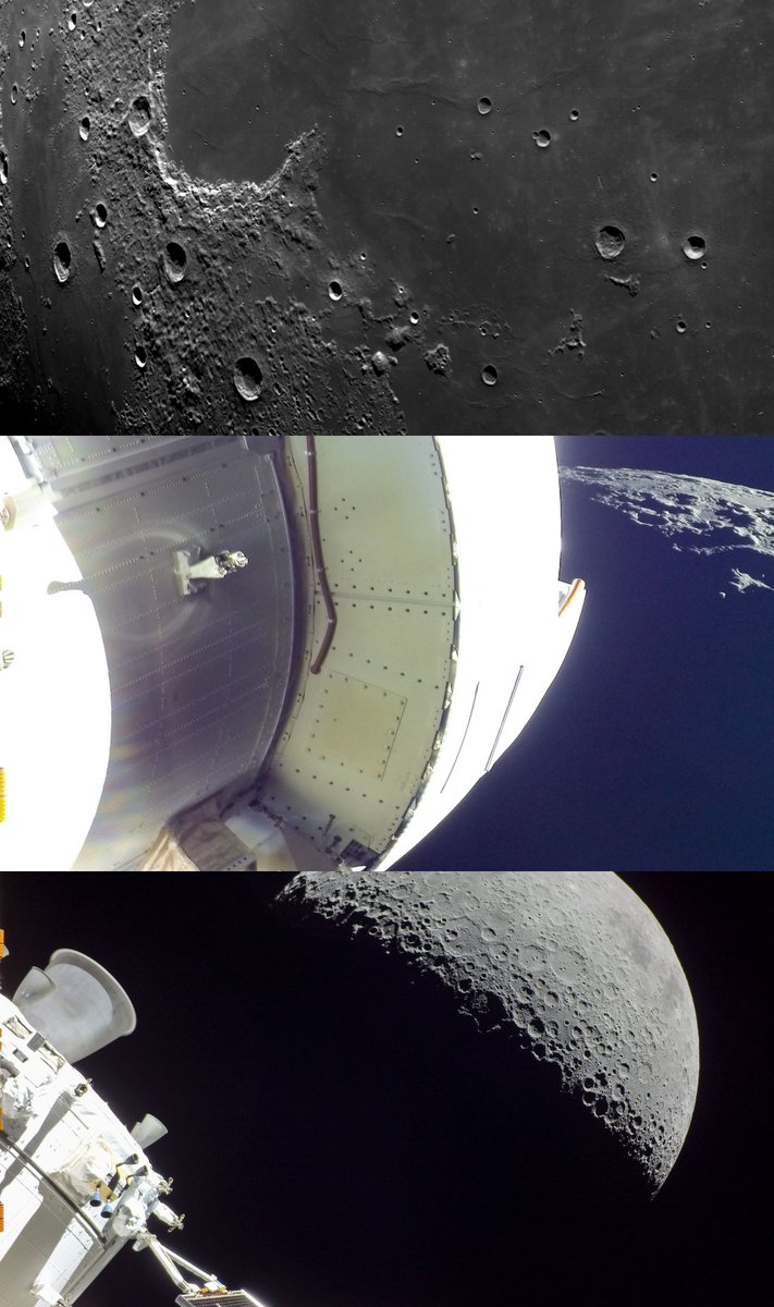 LMSpace's tweet image. 🌎            🚀  🌕

We're looking back at some of our favorite photos of @NASA_Orion from the incredible @NASAArtemis mission. 📸Expand an image to see more.
