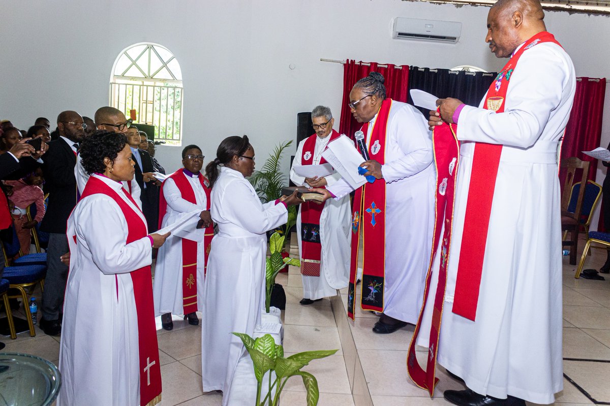MethodistChSA's tweet photo. Mozambique District Induction The Act of Induction Rev Mucamba becomes Bishop of the Mozambique District https://t.co/SXkhP47idT
