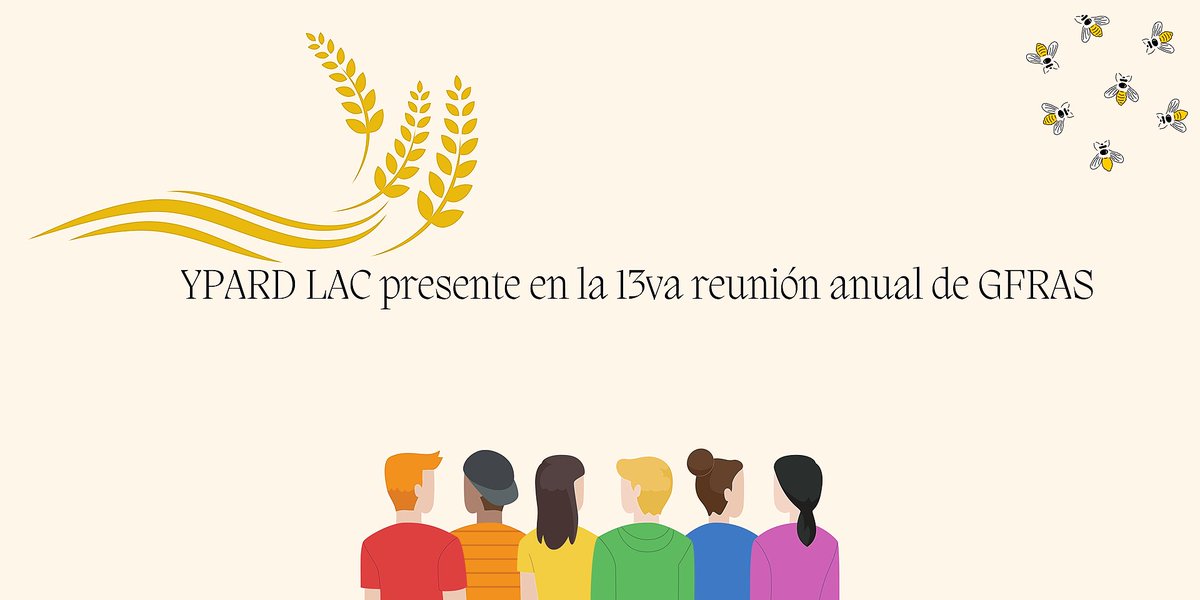 🌱En la 13va reunión anual de @infogfras el equipo de @YPARD_LAC estuvo a cargo de dos sesiones de trabajo relacionadas con el calentamiento globlal, la sobrepoblación y la necesidad de fortalecer los sistemas alimentarios. 📜Más bit.ly/3WcQiL6