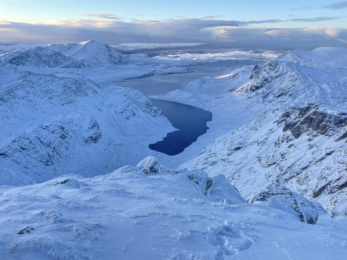 The view from A’Mhaighdean, Scotland’s most remote Munro. <a href="/TGOMagazine/">The Great Outdoors</a>