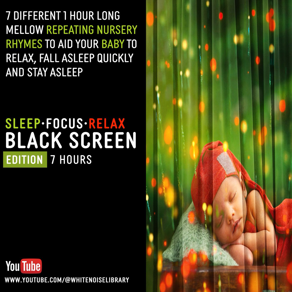 SleepFocusRelax's tweet photo. Check out our latest release.
Special Black Screen Edition of repeating nursery rhymes.
https://t.co/ALz95WuLHr

#easyparenting #parentingtips #whitenoiselibrary  #relaxingvideos #soothingmusic #calmababy  #babyblogger #mumblogger #dadblogger #parentingislami #parentingblogger https://t.co/NctyKtiLxv