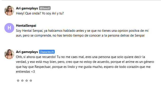 Esto si suena mas o menos a algo que diria @arigameplays, pero como no hemos establecido un contacto<a class="tags" target="_blank" title="On Twitter" href="/?out=eyJ0eXAiOiJKV1QiLCJhbGciOiJIUzUxMiJ9.eyJpYXQiOjE3MjczMTk5MjksImlzcyI6InR3cG9ybnN0YXJzLmNvbSIsIm5iZiI6MTcyNzMxOTkyOSwiZXhwIjoxNzU4ODU1OTI5LCJyZWRpcmVjdF91cmwiOiJodHRwczovL3R3aXR0ZXIuY29tL2FyaWdhbWVwbGF5cyJ9.AWO3X7t4NS-GNuDKhkvrtxXtfj7UOu20hvKKfwLUU-pDPm9Yed5o0Bp6fuvk84k6guY2n7W16-J-MMBcyV14AA">@arigameplays</a>