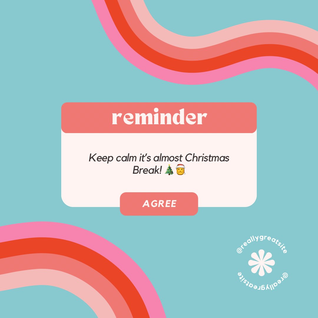 Who’s counting down the days till Christmas Break?!🎅🎄❤️#hcatwestchester 
#hercampus
#christmasbreak