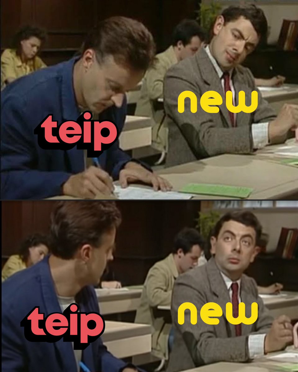 teip_app's tweet photo. Nadie:
Absolutamente nadie:
Aquellxs: copiando nuestras ideas 👀 https://t.co/NLBinfEGCI