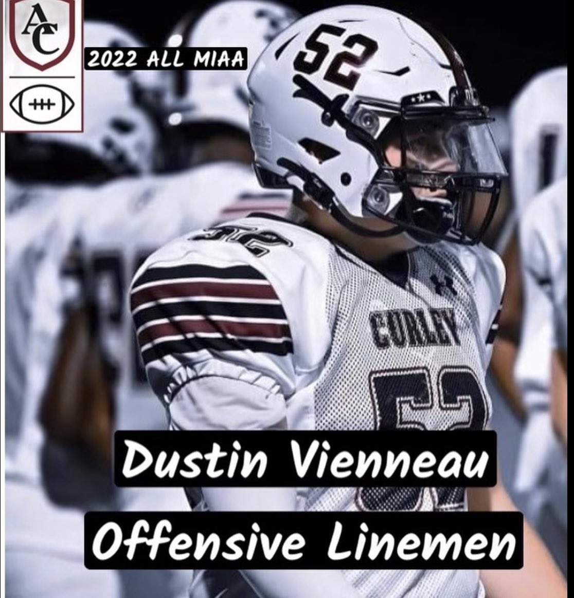 Very proud of what i was able to Accomplish this season but really it all comes down to all the support i received coming into my junior year i thought it was going to be rough but i trusted the process and  i earned the MIAA All-Conference Award <a href="/ACFriarFootball/">Archbishop Curley Football</a> <a href="/CoachBIreton/">Brendon Ireton</a>