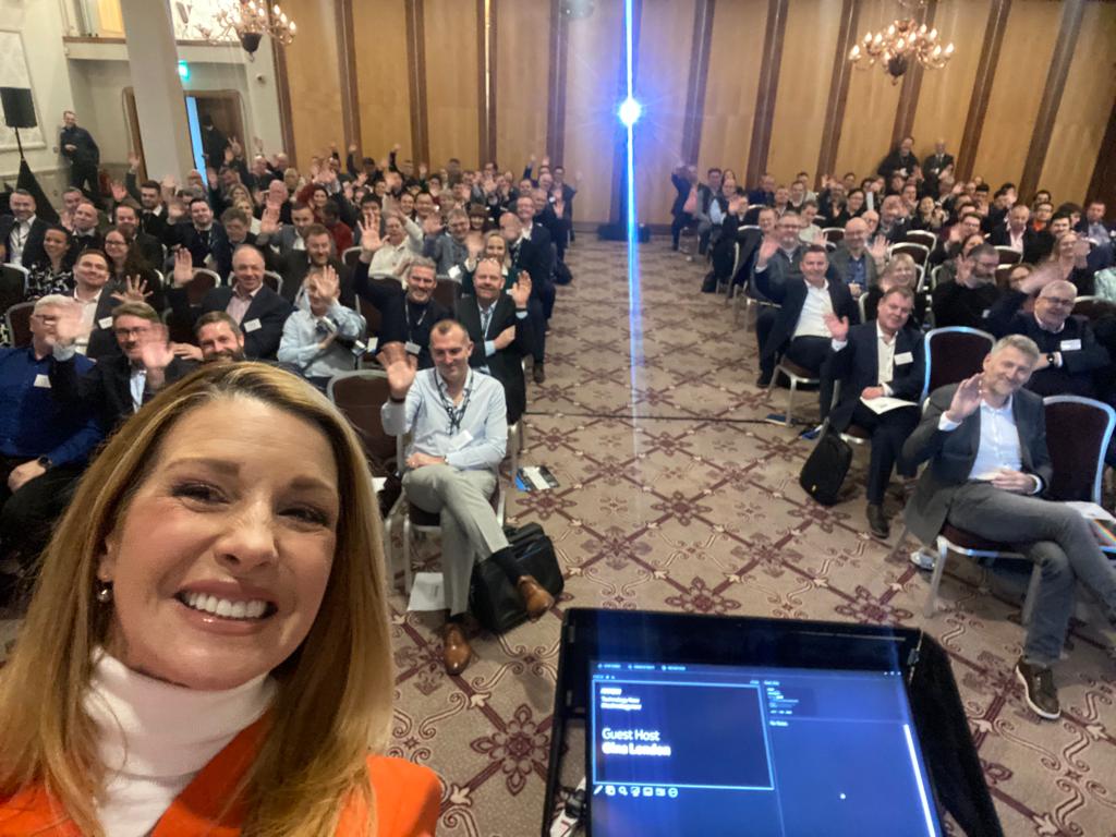 TheGinaLondon's tweet photo. What a great day! Thanks to our wonderful audience at #technologynow conference @royalmarine https://t.co/LkCE4qXcUM