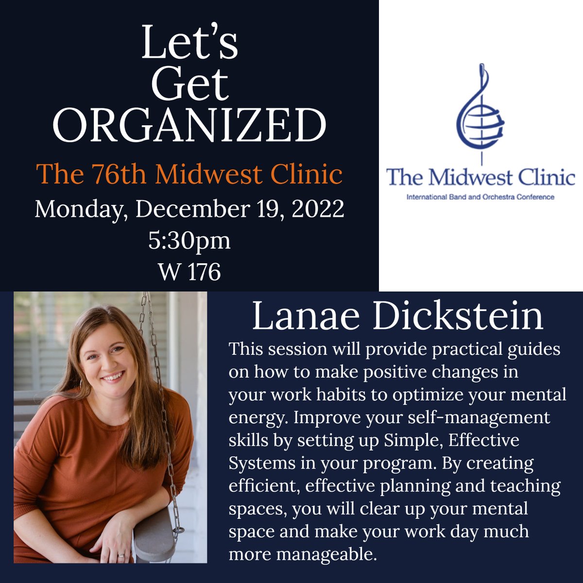 ConnectionsHbms's tweet photo. Happening MONDAY...our FEARLESS band leader will be in Chicago to present at the National Band and Orchestra Conference: The 76th Midwest Clinic. WE ARE SO PROUD!!! Go Eagles!!! 🦅 #ExcellenceAlways @HBMSLeadEagle @HBMSExcellence https://t.co/9gFQEX1dI0