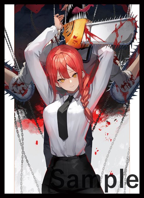 C101/コミケ/エアコミケ新作情報
「マキマ」のスリーブとプレイマットになります。イラストはスコッティ様(@Sco_ttie)になります! 