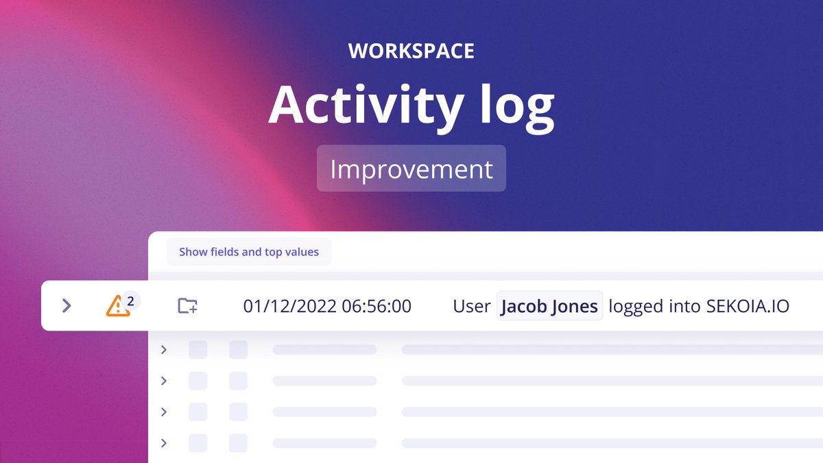 sekoia_io's tweet image. Product update

We have enhanced our Activity Logs intake with new activities and user descriptions so that you can get more context on your users&apos; behavior and detect malicious use.

docs.sekoia.io/xdr/features/c…