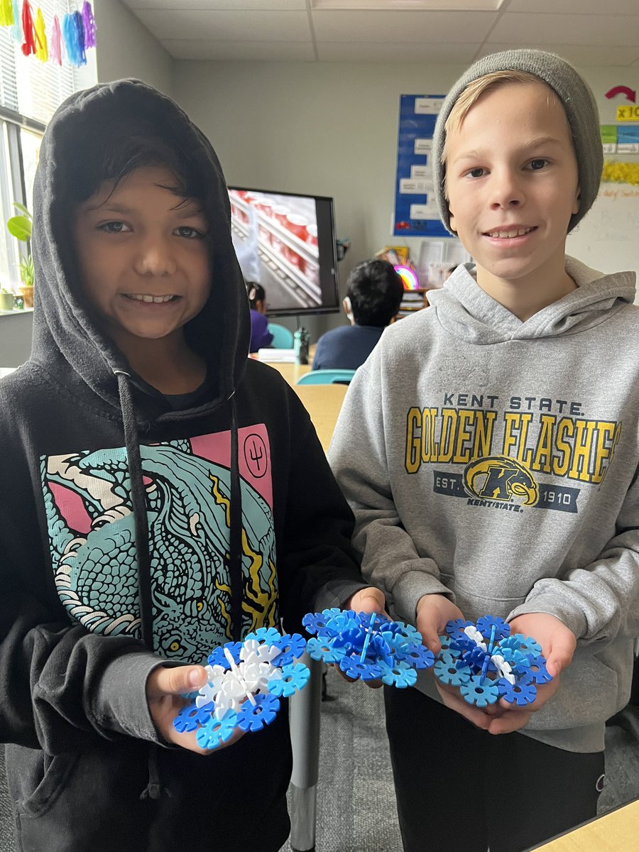 ADESjmay's tweet photo. More STEAM creations…we’re using building equipment to show comprehension and connections to content learning! @ADESRowe https://t.co/pbN1IJZxeL