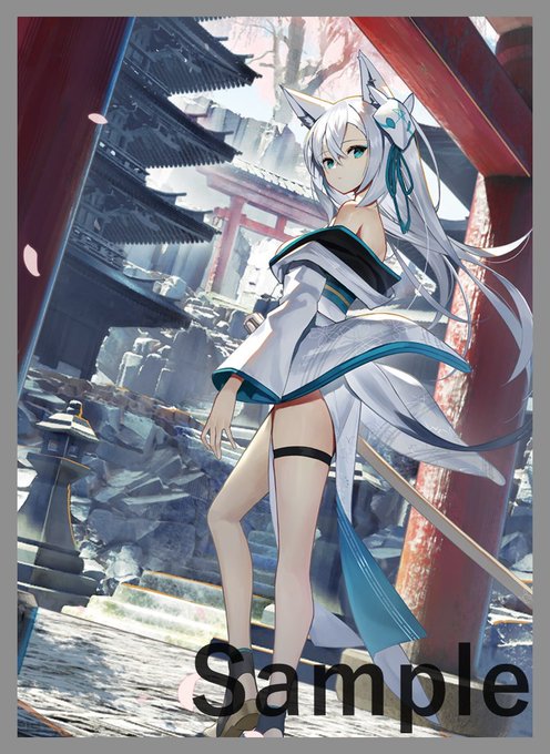 C101/コミケ/エアコミケ新作情報
「フブキ」のスリーブとプレイマットになります。イラストはスコッティ様(@Sco_ttie)になります! 