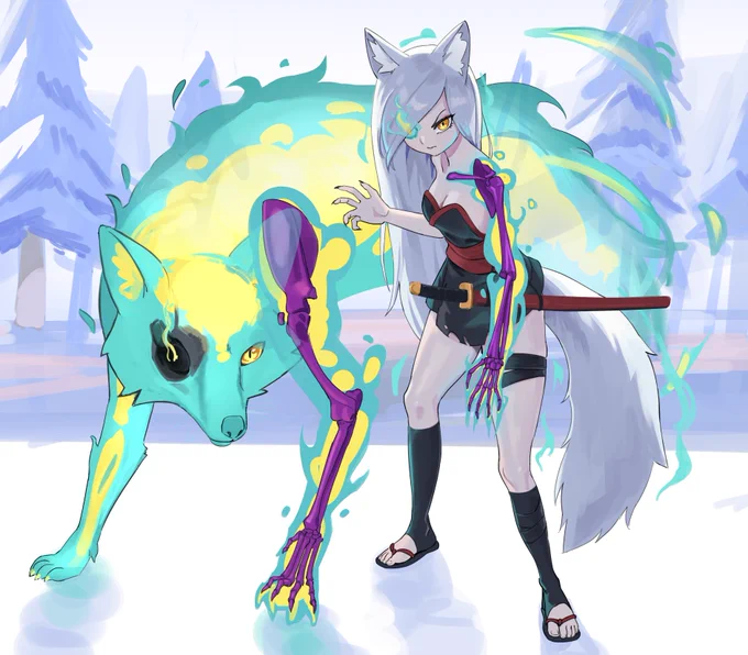 undead fox girl 