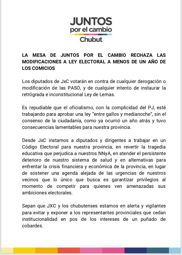 No a la ley de Lemas ni a la eliminación de las PASO 
#ChubutEstaenPeligro
#NoalaLeydeLemas