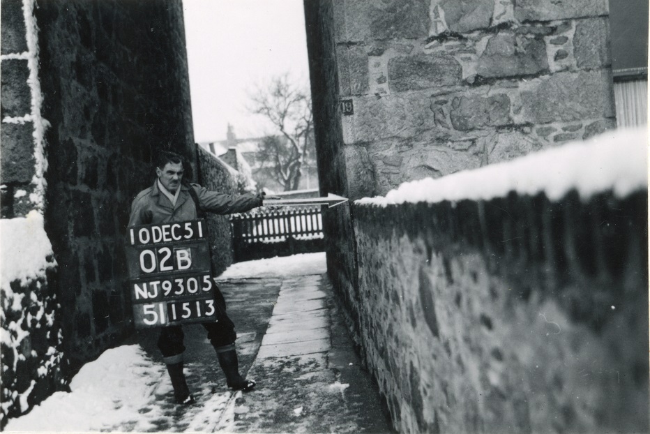 AbdnArchives's tweet image. We're sure a lot of people have been making this face whilst out in the recent snow! Hope you're all wrapped up warm...

[Collection reference DD638]

#Snow #ARAScot #12DaysofArchives #AberdeenCity #OrdnanceSurvey