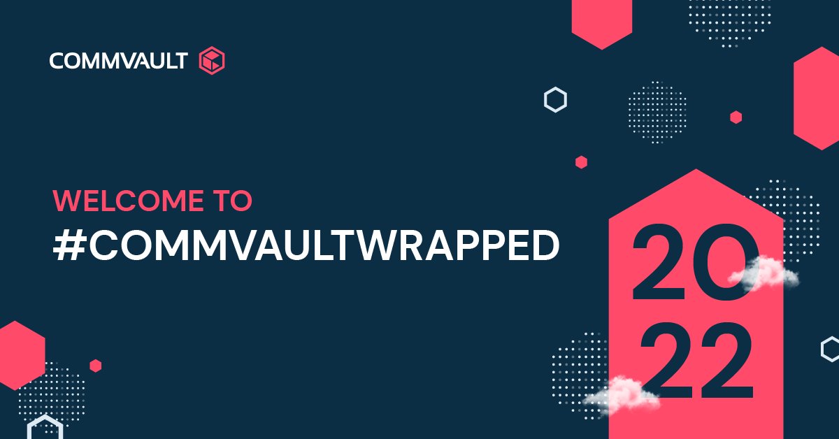 Commvault's tweet photo. Introducing #CommvaultWrapped.
We're sharing what you've been reading, watching and engaging with throughout 2022.
Follow the hashtag for the latest! https://t.co/ADJliofe4x