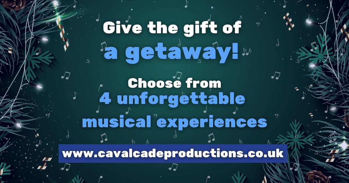 🎁 Looking for a last-minute gift? Perhaps you know a keen music enthusiastic who would LOVE a holiday to remember!? 
Why not give the gift of a getaway!? We have 4 incredible festivals lined up in 2023! cavalcadeproductions.co.uk/okcfestivals.h…