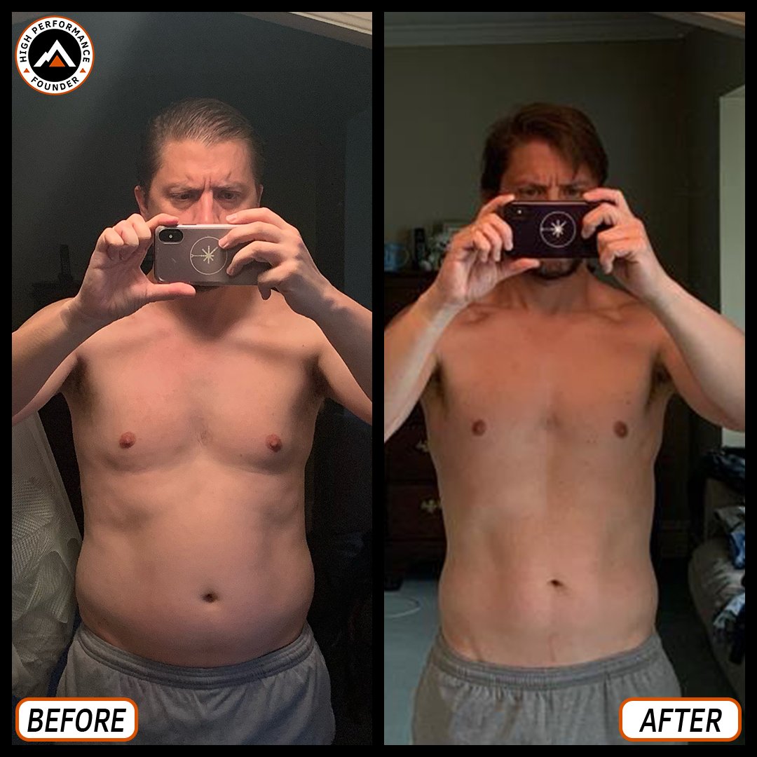 Last year my client wanted to drop 25 lbs.

He struggled with his eating habits &amp; wanted a susta