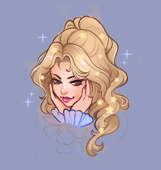 i'll never finish this scribbly but you can see her anyways because I like her eyes 