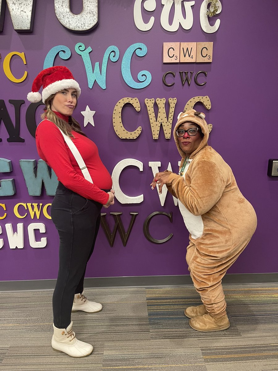 CWC Counseling Department (@cwccounseling) on Twitter photo Santa and Rudolph making an appearance for Holliday movie character day #spiritweek <a href="/CWCcoyotes/">ClearwaterCreekCoyotes</a> Santa and Rudolph making an appearance for Holliday movie character day #spiritweek <a href="/CWCcoyotes/">ClearwaterCreekCoyotes</a>
