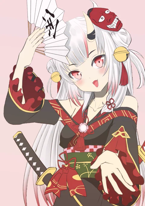 ホロダンス9日目百鬼あやめ#百鬼絵巻 