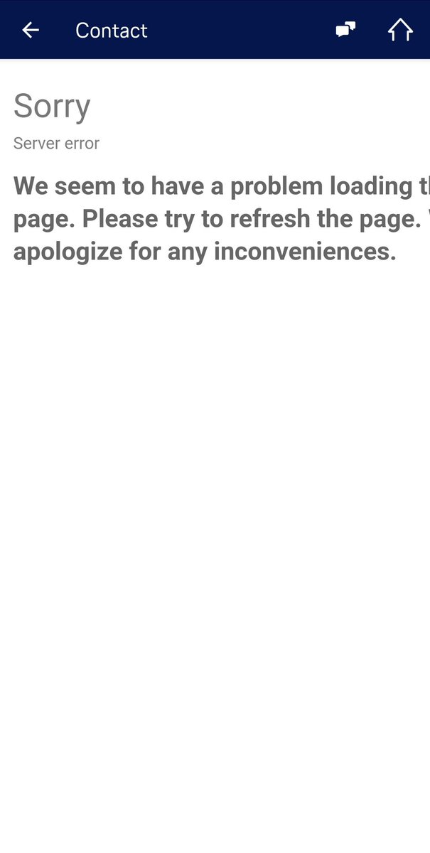 jatinbp's tweet photo. @lufthansa Your support pages gets an error. https://t.co/SSJyLqbmVm