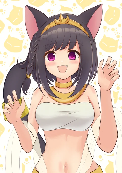 がおーだにゃあ! #式姫お絵かき60分一本勝負 