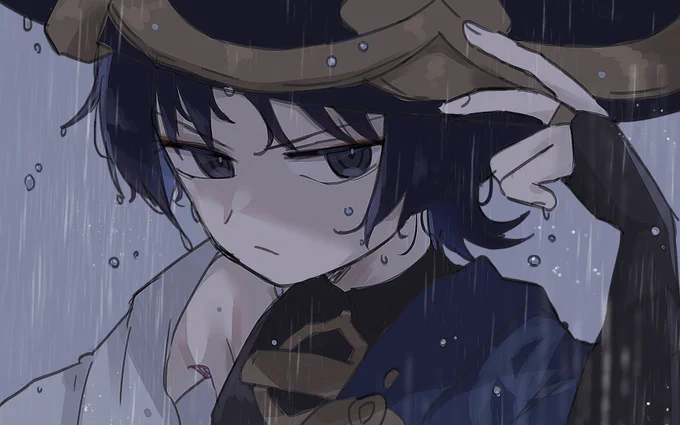 スカの笠で雨宿りがしたいッッッッ