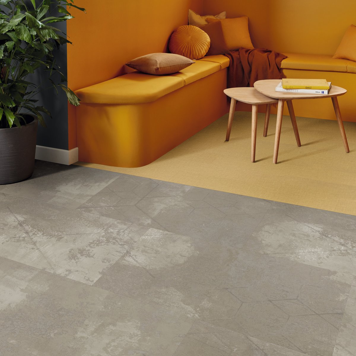 Opus Abstract Spotlight: Venetian Stucco
Used during Roman times to imitate stone, our design features fine hexagonal markings, representative of the surface the plaster was applied, resulting in an intriguing weathered visual.

Albertina SP733, Contarini SP734, Tizina SP735