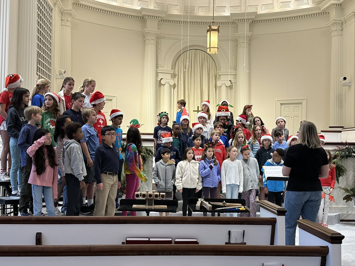 Enjoying the preparation for another amazing Trinity Holiday Program. #trinitylearns