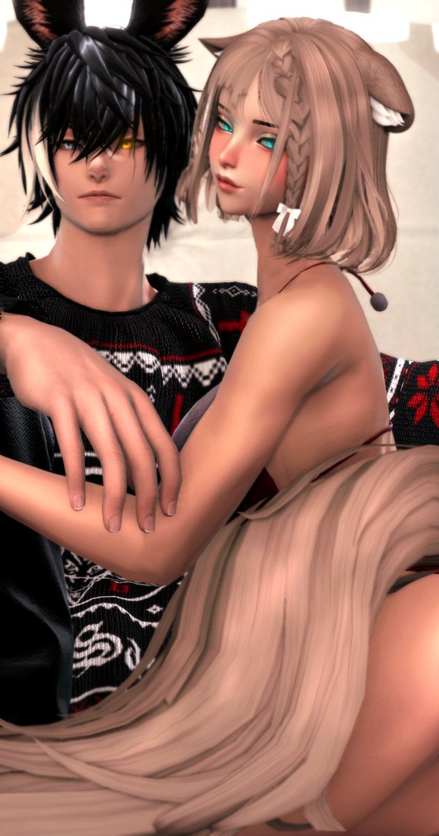Cliff_XIV's tweet photo. Counting down to Christmas with my ho ho ho @BitesizedPuddin https://t.co/tw1CpCxpxH