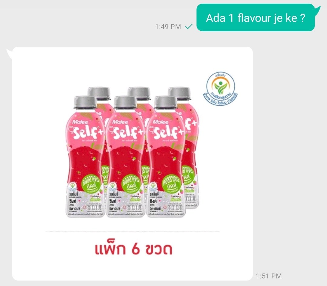 tuthesunflower's tweet photo. I ordered 12 bottles of #maleeselfplus . It contains 6 bottles of Lychee & 6 bottles of Orange flavours. Any MY #intuyou who interested to buy this, you can DM me & I'll send the link (need to contact the seller first before purchase) ok ? 🤍
@tontawan_t
#tontawan_t #tontawan https://t.co/7GlRhNm1Ya