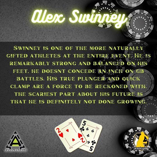 Faceoff_Academy's tweet photo. Congrats to Alex Swinnie IV! Check out The #FOANSX 2025 Class Group F champ.  #BecomeLegendary https://t.co/xBMDTY4gKK