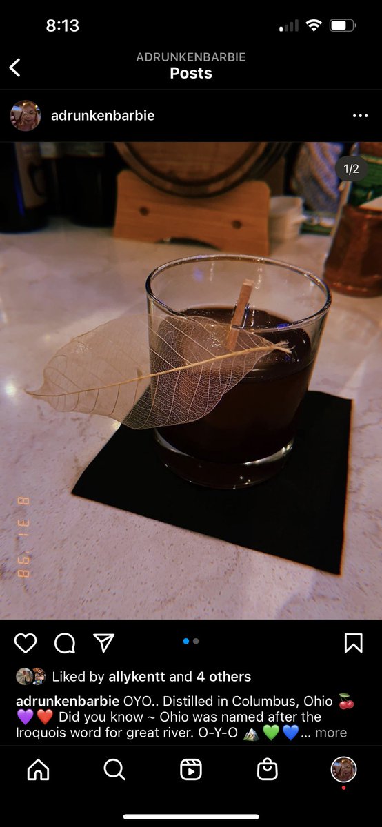 kmodesthoe's tweet photo. Started a drinkin/foodie/craft cocktail page on ig! Go follow :))) @adrunkenbarbie https://t.co/okSE8BWhS7