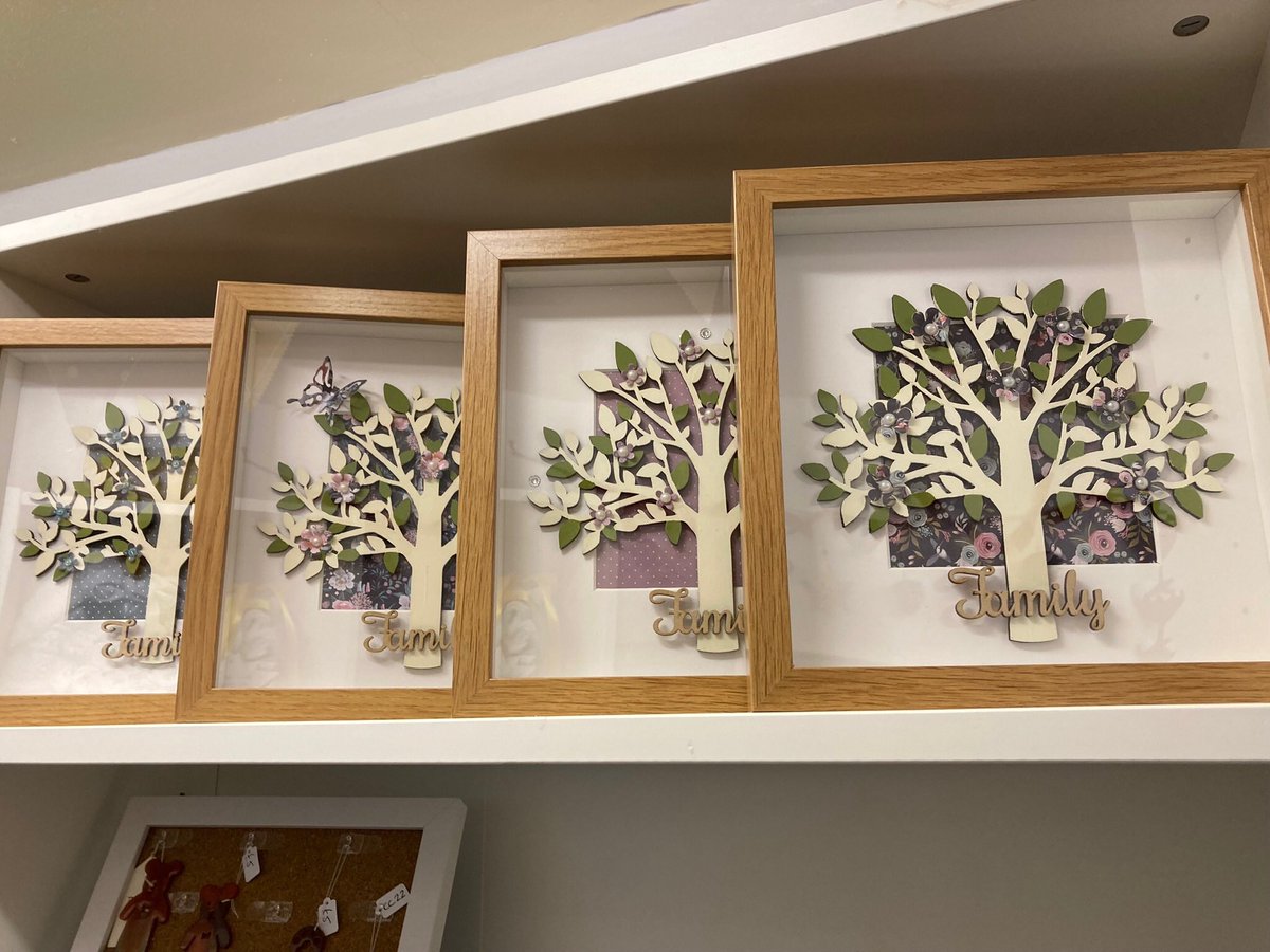 Family tree box frames #familytree #tree #hándmade