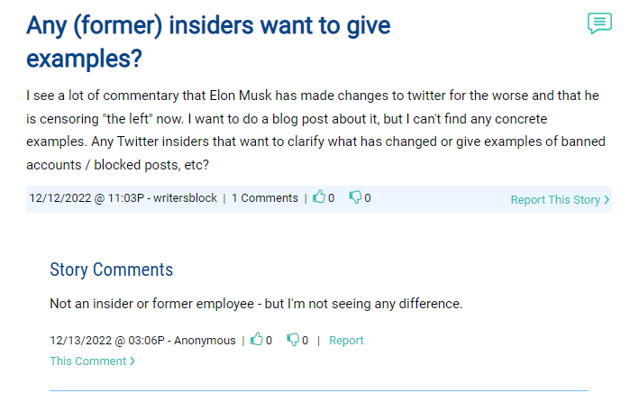 fedupcompanies's tweet photo. Twitter and Elon Musk are a hot topic of discussion everywhere - and there are more former-insiders than there are insiders at this point.  Maybe someone can provide some examples of Elon's misuse of Twitter? https://t.co/ZP5WNp8NBW
