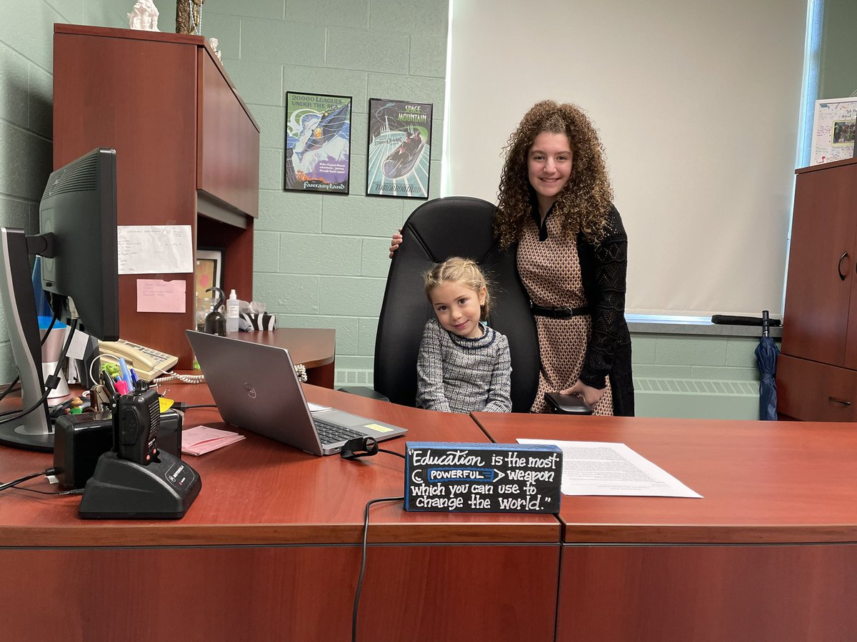 Setting up their new office and getting ready for the day.