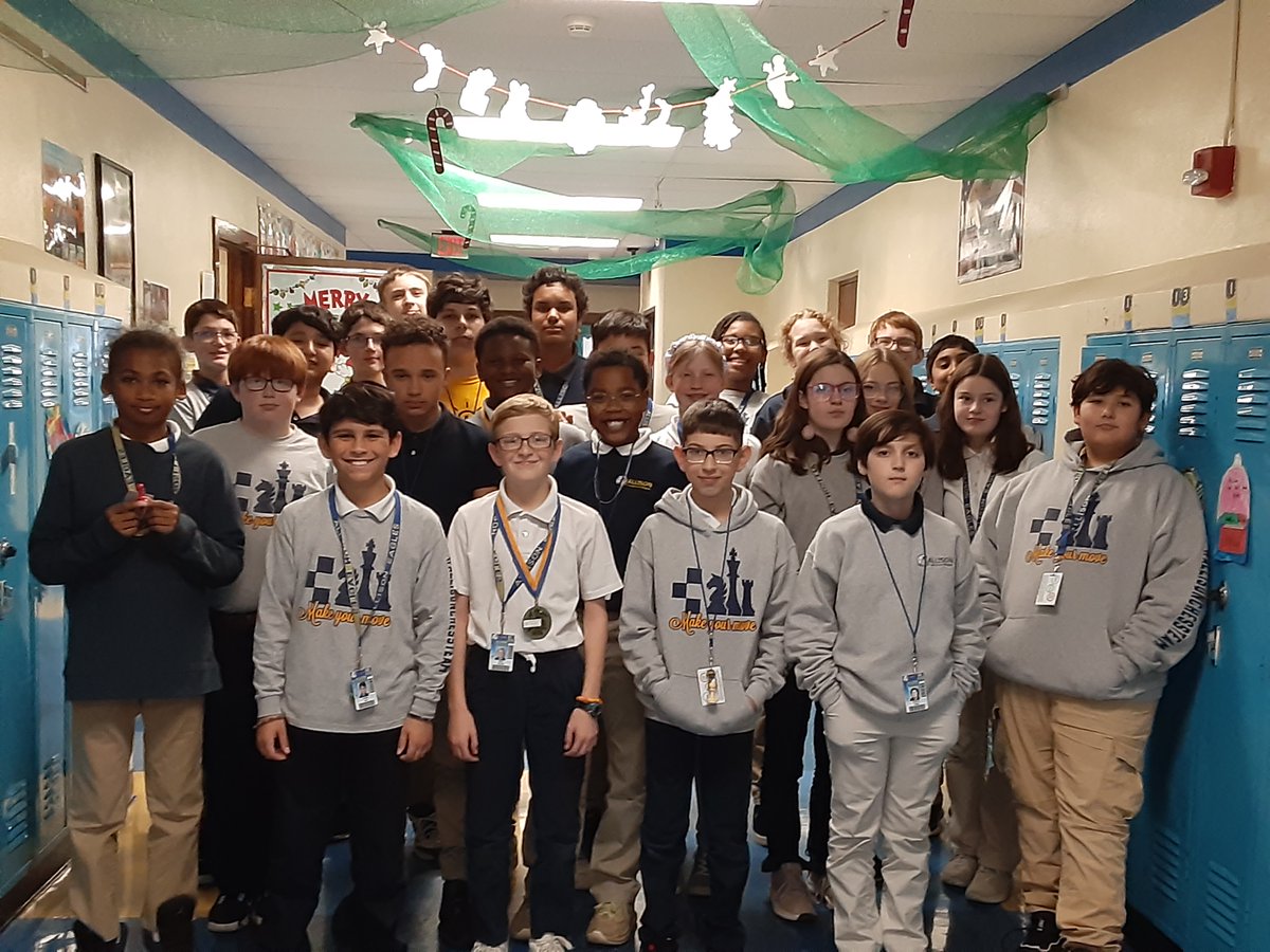 The #Allison259Chess team hosted their first ever tournament on 12/3! 🥈🥉We took home 2nd & 3rd place team trophies! Joe Amezcua (8) brought home the 3rd place individual trophy, and 7 others earned top 20 medals!
#WPSproud #Allison259FutureFocused